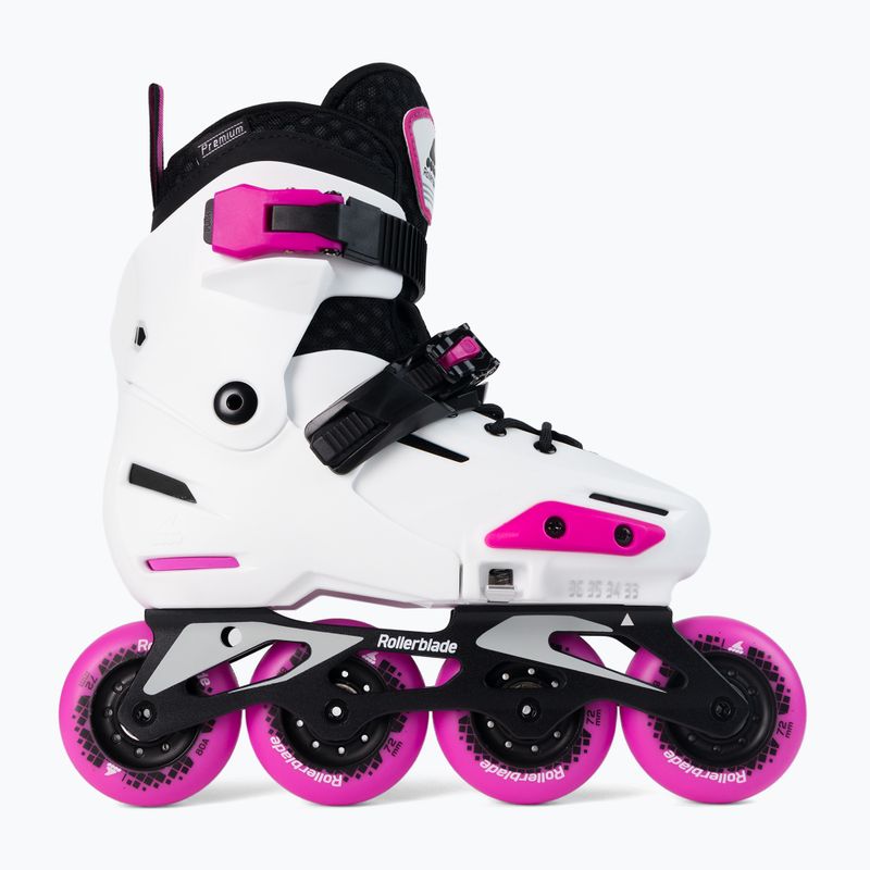 Rollerblade Apex G White 07102700 T1C role pentru copii 4