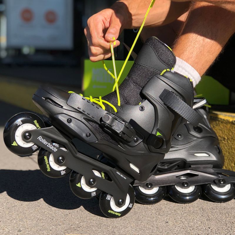 Role pentru bărbați Rollerblade RB Cruiser, negru, 7101500215 9