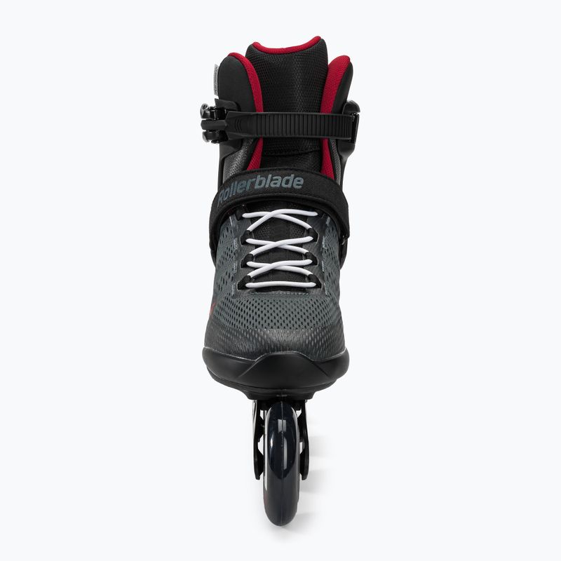 Role pentru bărbați Rollerblade Spark 84 dark grey/red 4