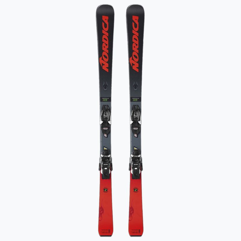 Schiuri de coborâre pentru copii Nordica DOBERMANN Combi Pro S FDT + Jr 7.0 negru/roșu 0A1330ME001 10