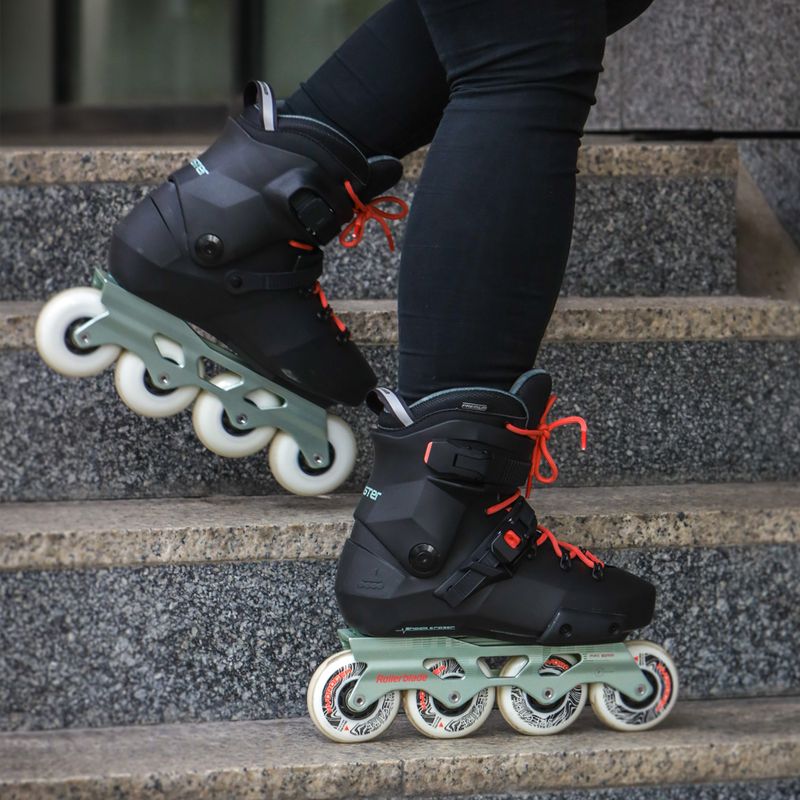 Patine cu rotile pentru femei Twister XT negru 07221100 2A2 8