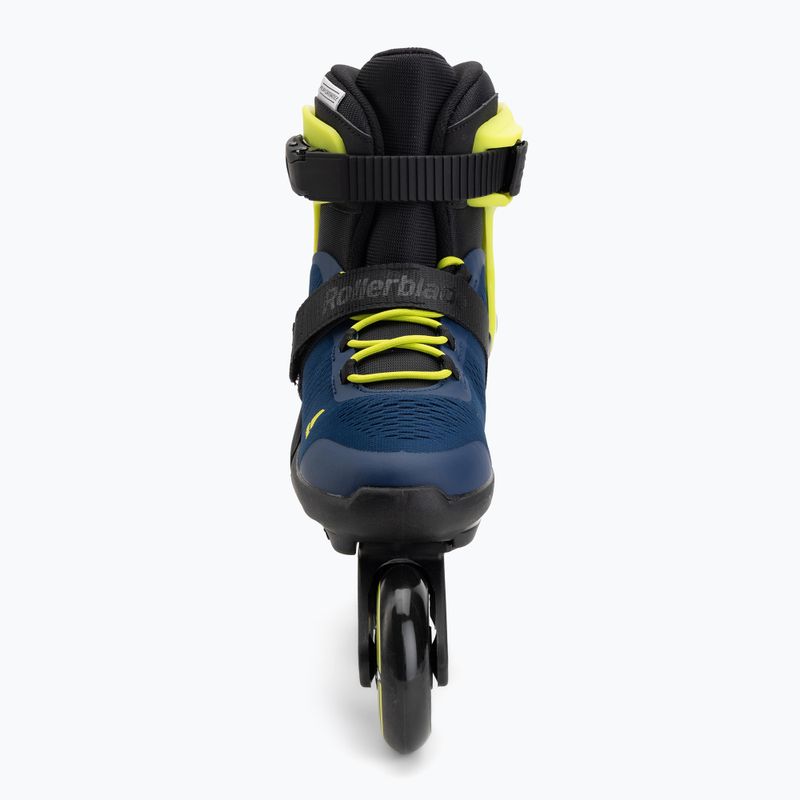 Role pentru copii Rollerblade Microblade 3WD Jr blue royal/lime 4