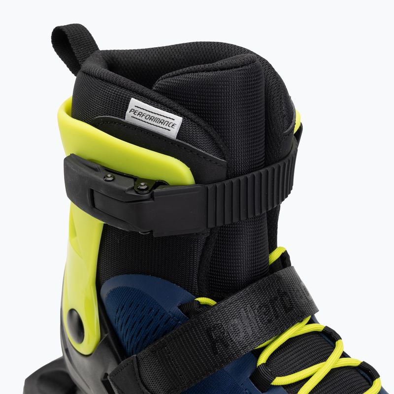 Role pentru copii Rollerblade Microblade 3WD Jr blue royal/lime 8