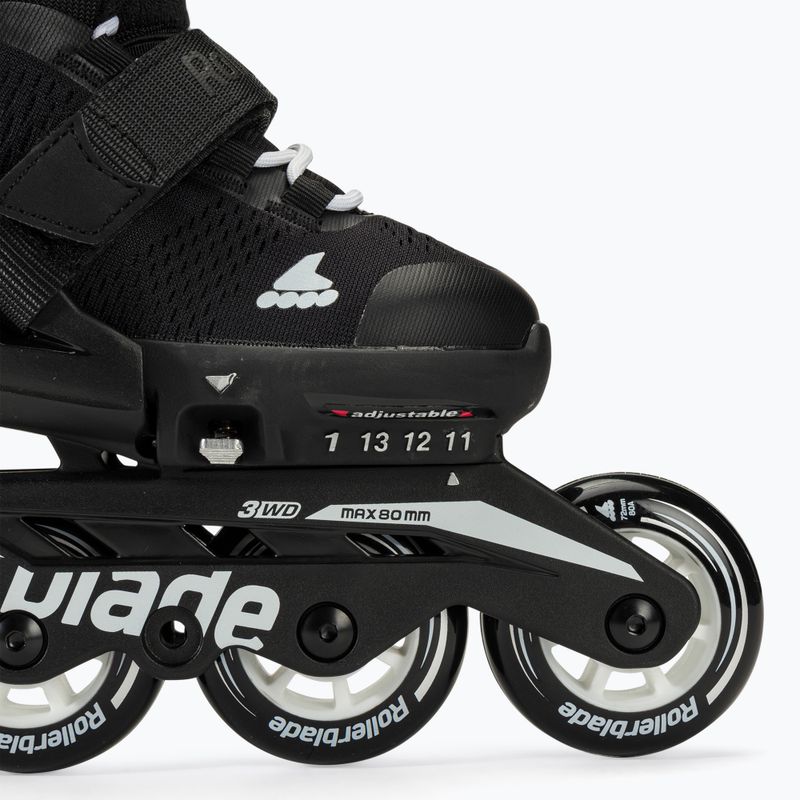 Role pentru copii Rollerblade Microblade black/white 7