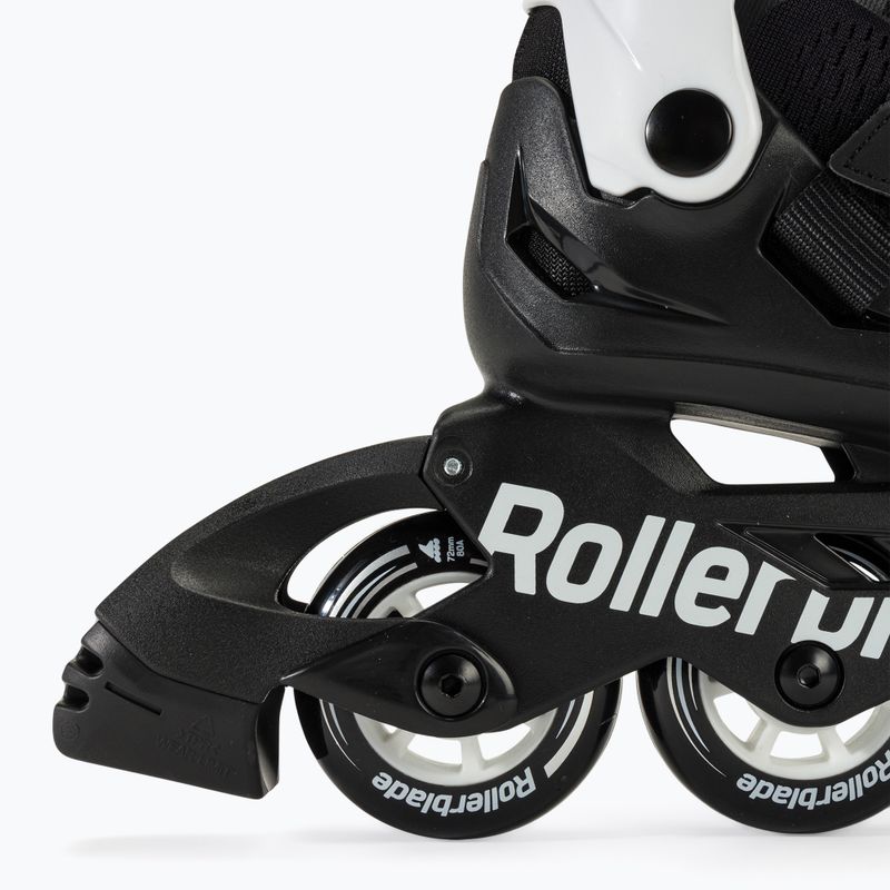 Role pentru copii Rollerblade Microblade black/white 8