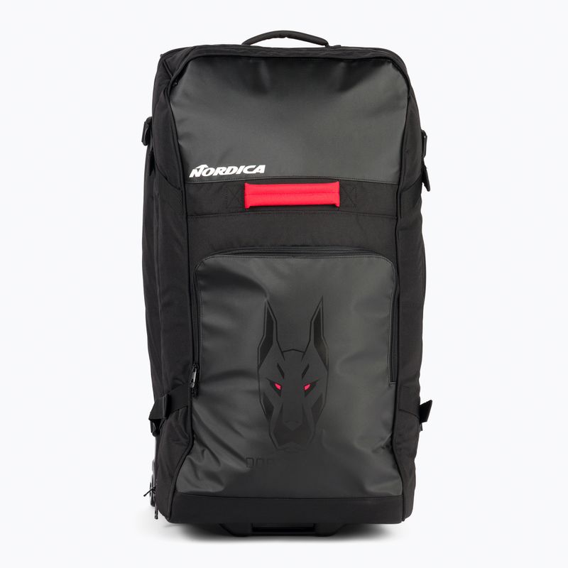Nordica Race XL Duffle Roller Doberman sac de călătorie negru și roșu 0N304301741