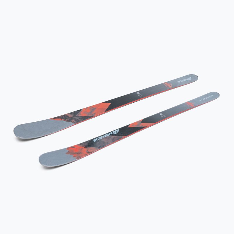 Nordica ENFORCER 94 Flat schiuri de coborâre gri-roșu 0A230800001 4