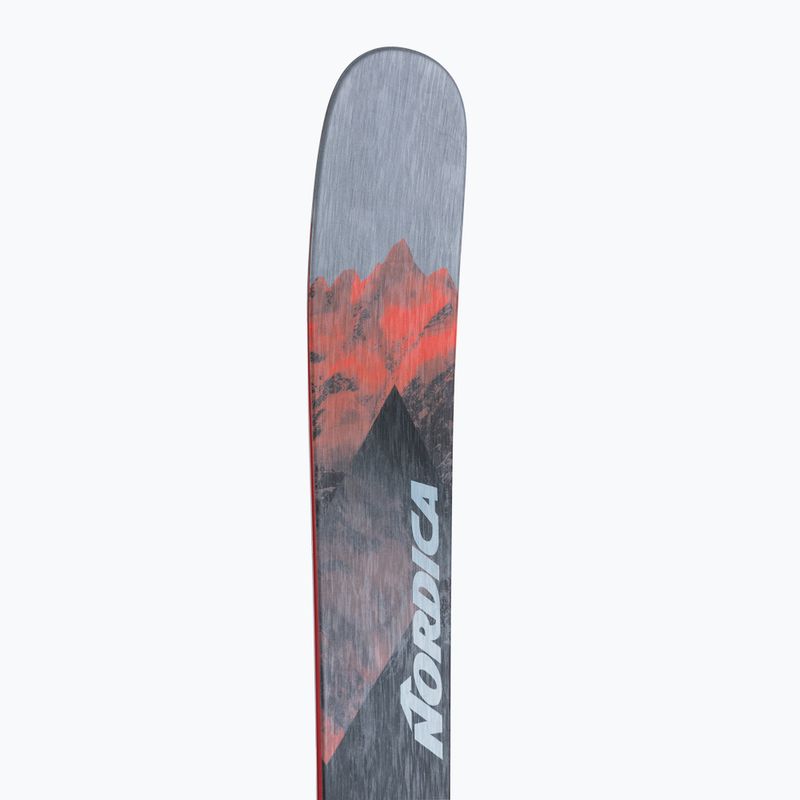 Nordica ENFORCER 94 Flat schiuri de coborâre gri-roșu 0A230800001 5