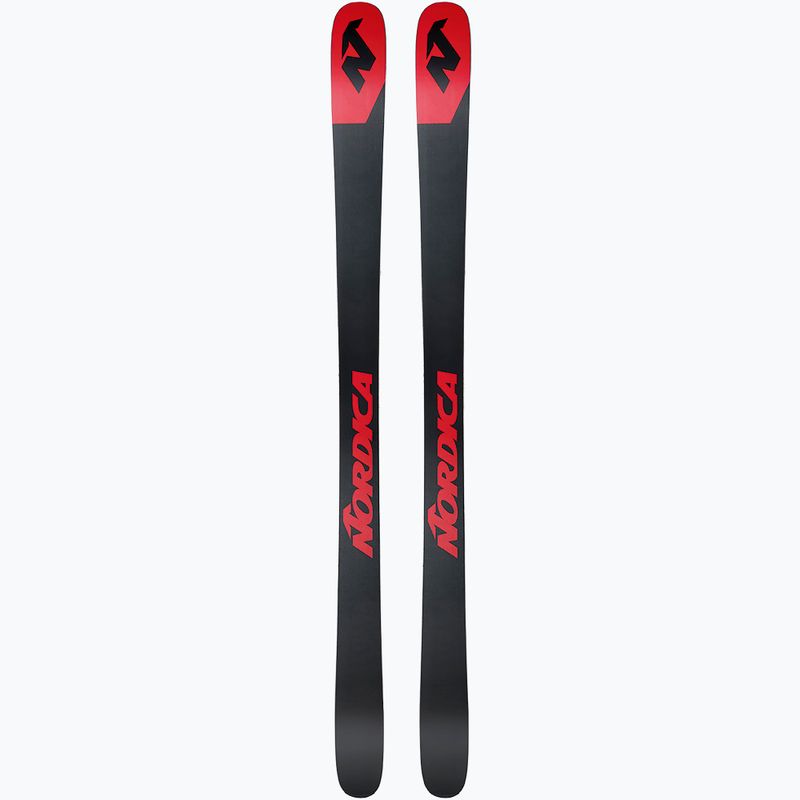Nordica ENFORCER 94 Flat schiuri de coborâre gri-roșu 0A230800001 8