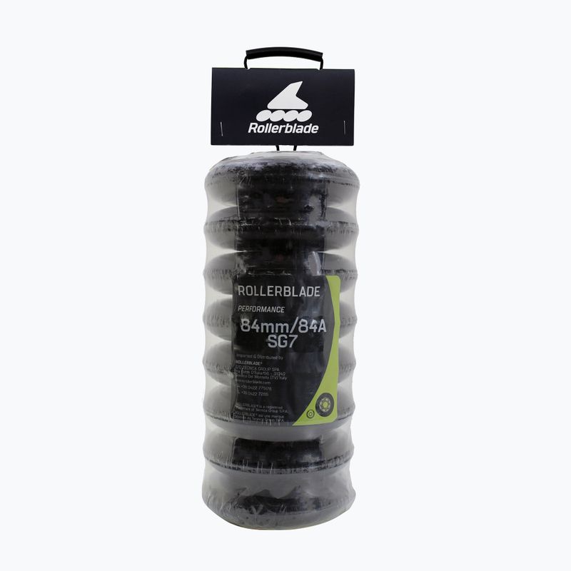Roți Rollerblade XT 84MM + SG7 roți rollerblade 8 buc. gri 06953400080 2