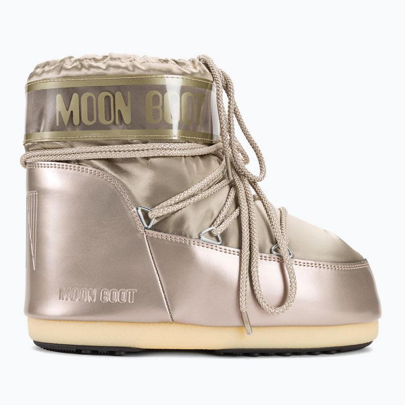 Ghete pentru femei Moon Boot Icon Low Glance platinum 2