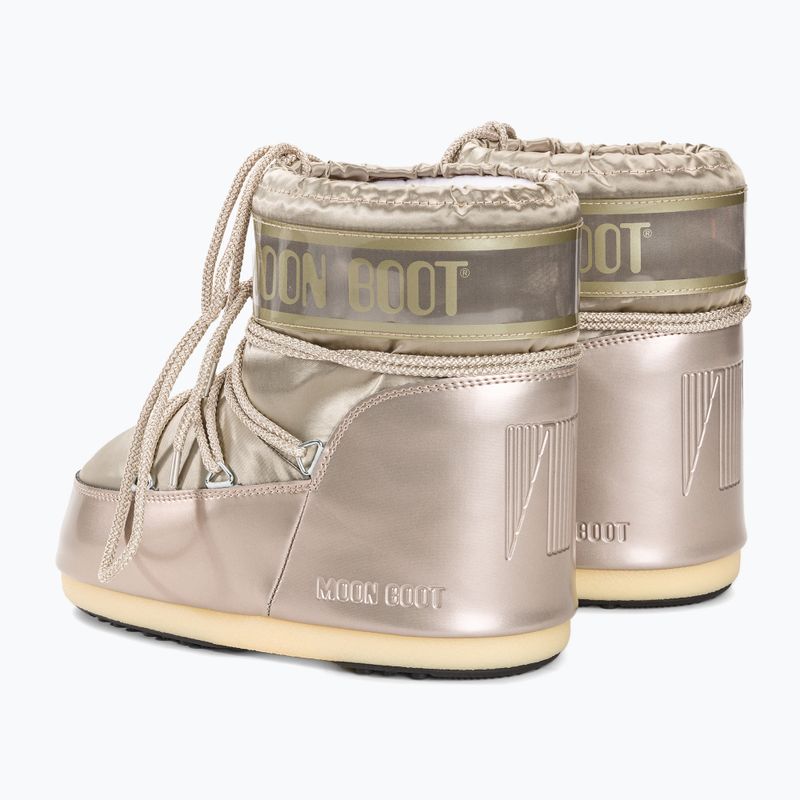 Ghete pentru femei Moon Boot Icon Low Glance platinum 3