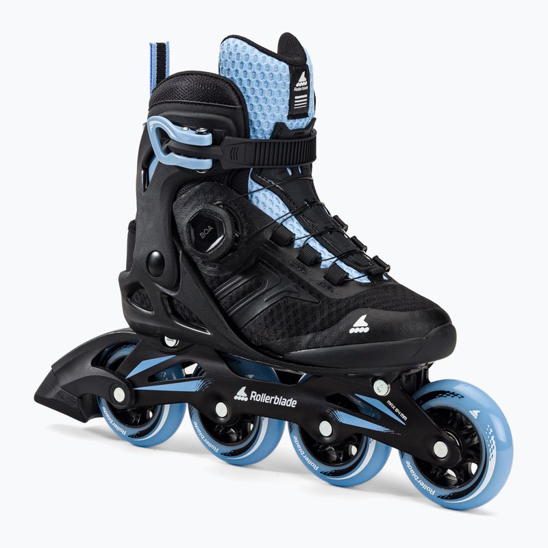 Rollerblade Macroblade 84 BOA negru-albastru patine cu role pentru femei 07370700092