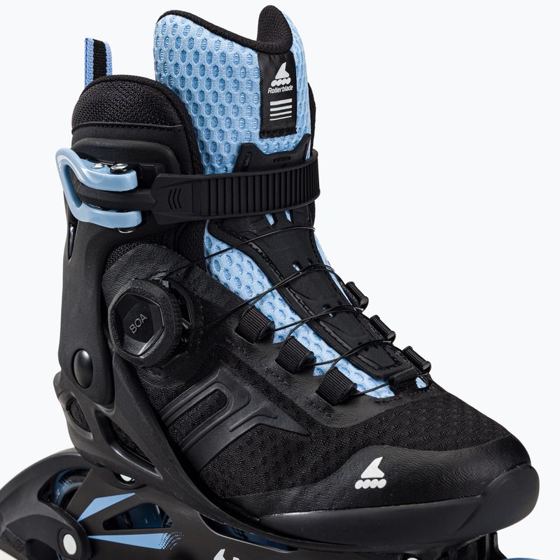Rollerblade Macroblade 84 BOA negru-albastru patine cu role pentru femei 07370700092 5