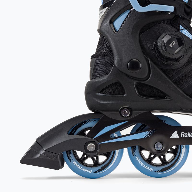 Rollerblade Macroblade 84 BOA negru-albastru patine cu role pentru femei 07370700092 7