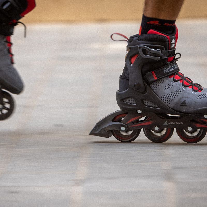 Patine cu role pentru bărbați Rollerblade Macroblade 84 gri 07370800749 16