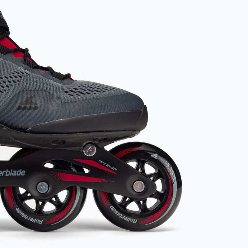 Patine cu role pentru bărbați Rollerblade Macroblade 84 gri 07370800749 6