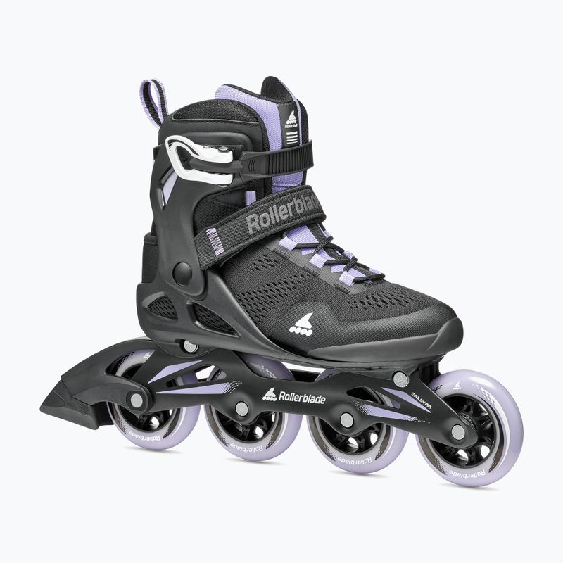 Rollerblade Macroblade 84 patine cu role pentru femei negru și violet 07370900 8