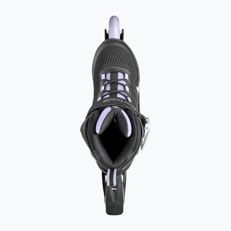 Rollerblade Macroblade 84 patine cu role pentru femei negru și violet 07370900 12
