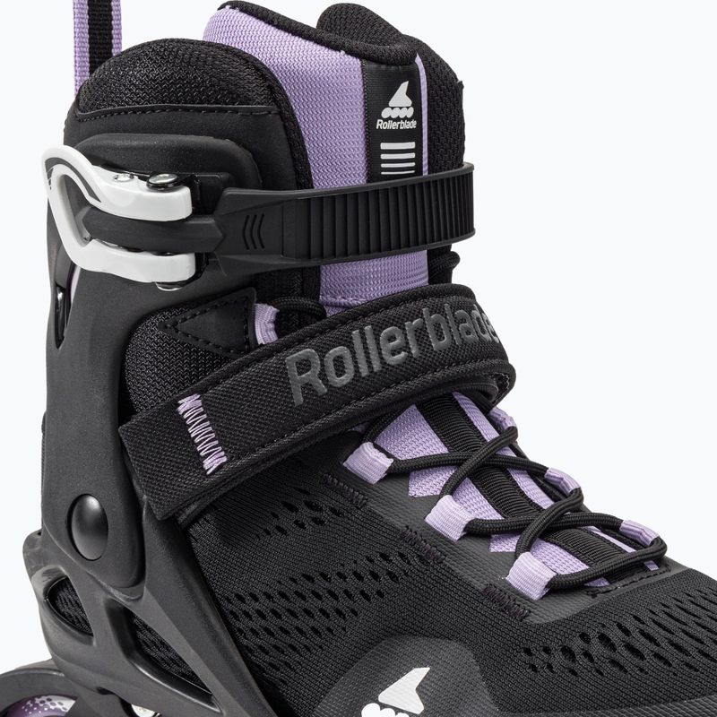 Rollerblade Macroblade 84 patine cu role pentru femei negru și violet 07370900 5