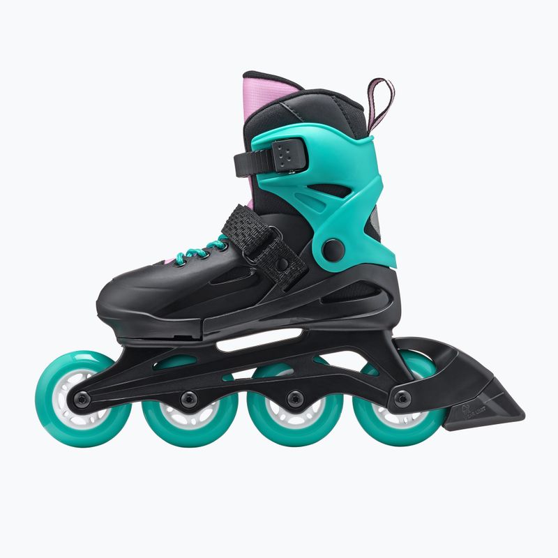 Role pentru copii Rollerblade Fury black sea/green 5