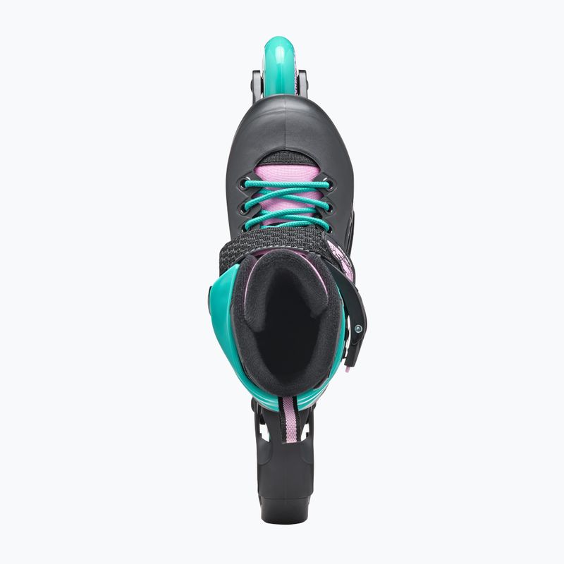 Role pentru copii Rollerblade Fury black sea/green 6