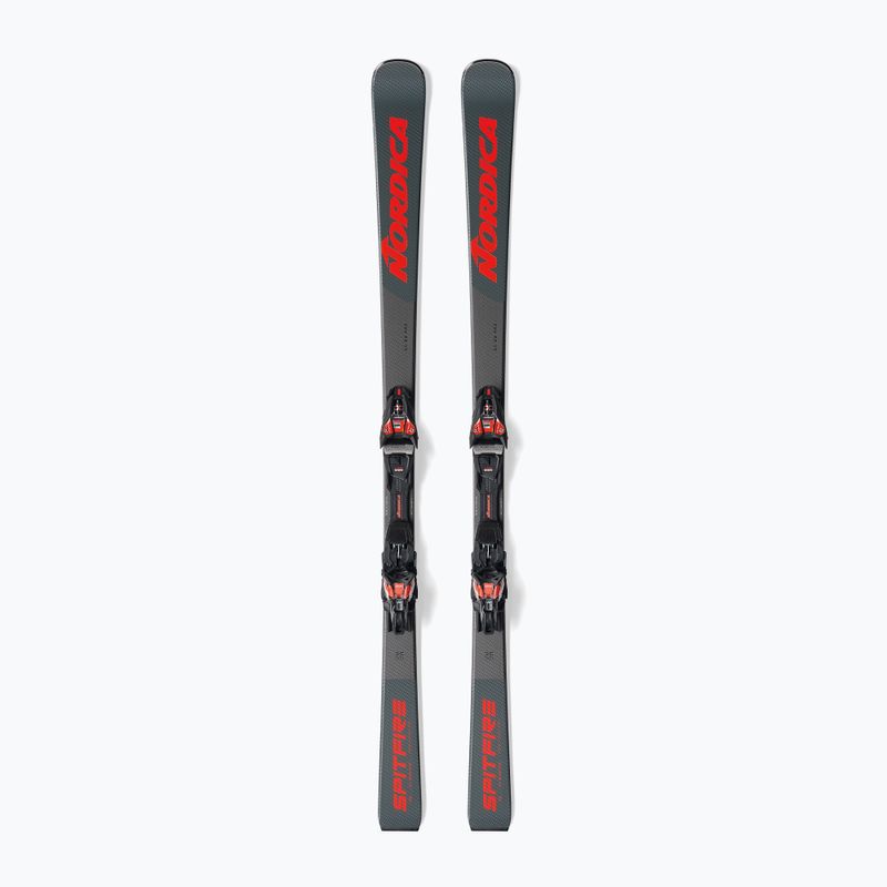 Schiuri de coborâre Nordica Spitfire DC 68 Pro FDT + XCELL12 FDT grey/red 6