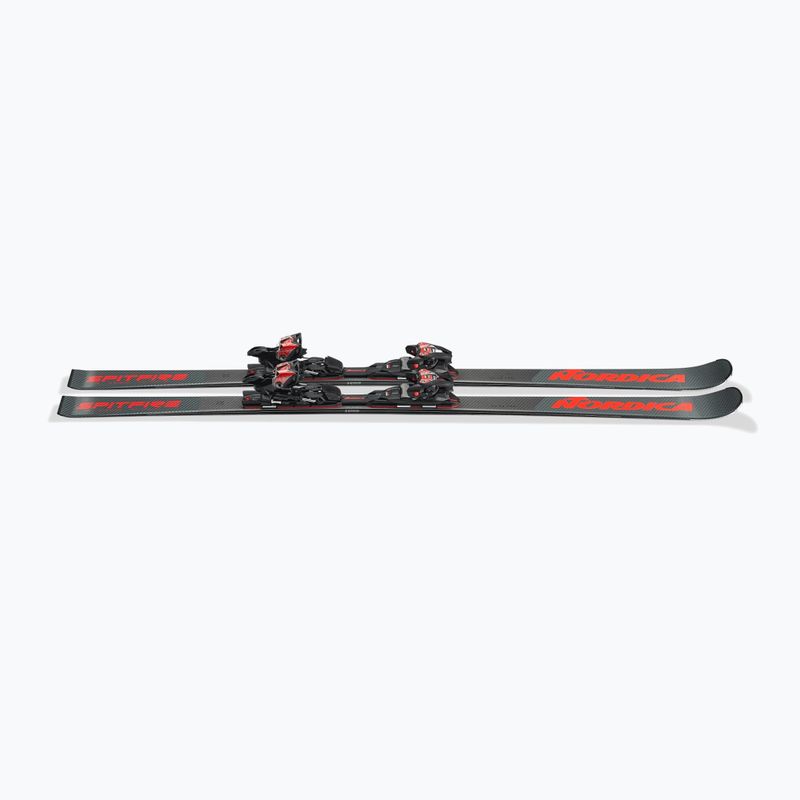 Schiuri de coborâre Nordica Spitfire DC 68 Pro FDT + XCELL12 FDT grey/red 9