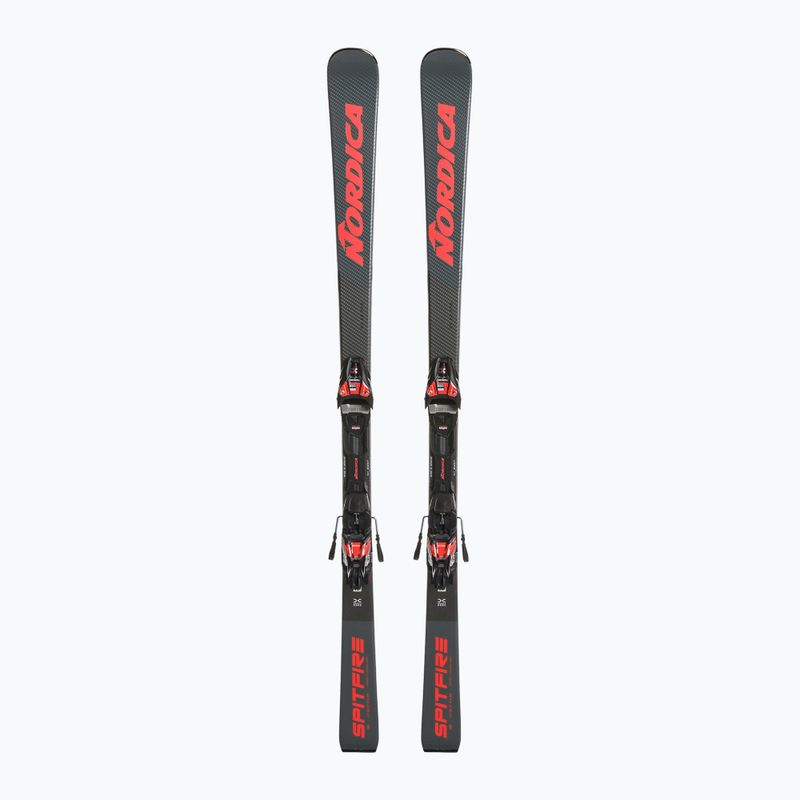 Schiuri de coborâre Nordica Spitfire DC 68 Pro FDT + XCELL12 FDT grey/red