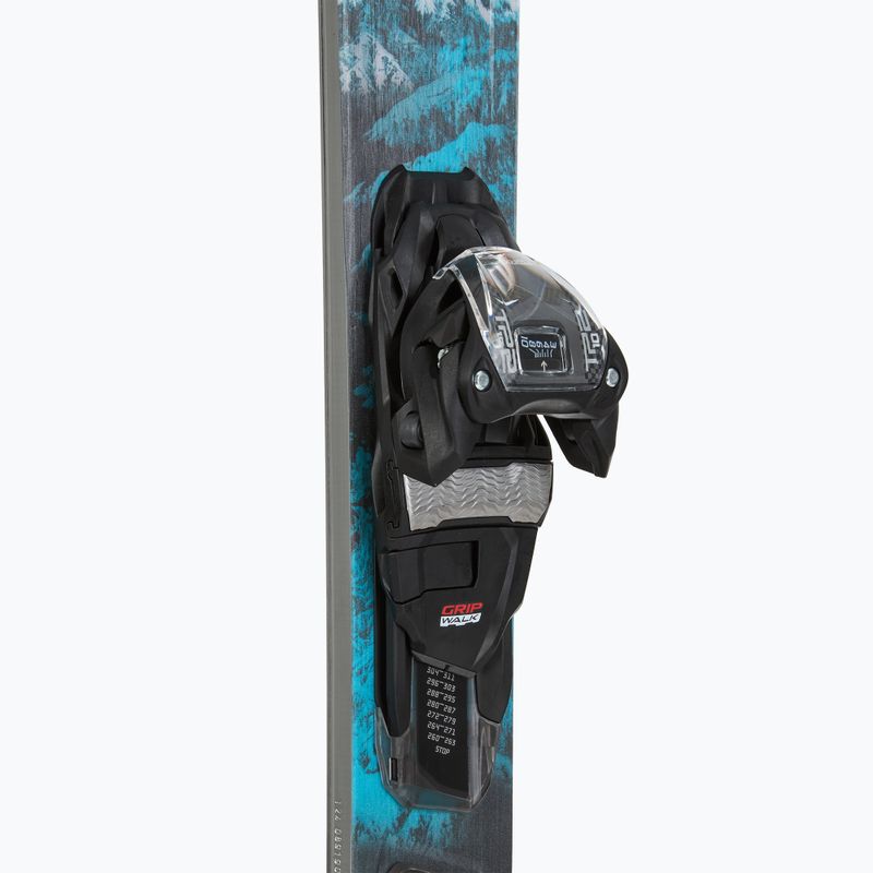 Schiuri alpine pentru femei Nordica Wild Belle 78 + legături TP2COMP10 FDT anthracite/aqua 4