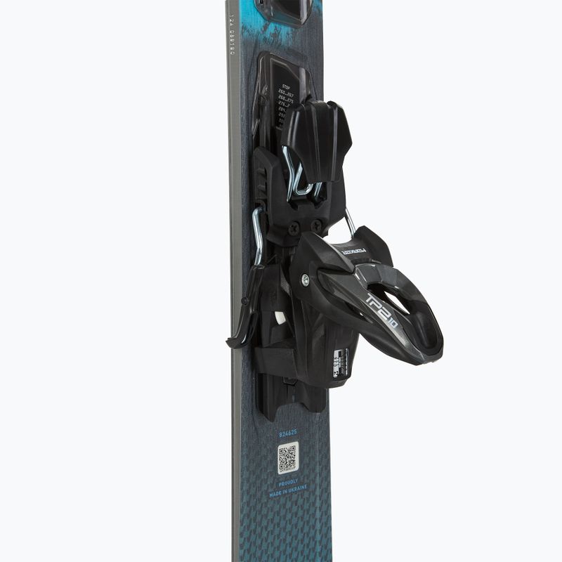 Schiuri de coborâre pentru femei Nordica Wild Belle 78 + legături TP2COMP10 FDT anthracite/aqua 5