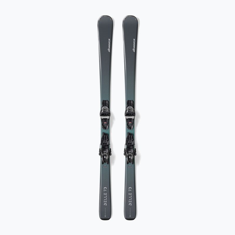 Schiuri de coborâre pentru femei Nordica Belle 73 + TP2 COMP10 FDT grey/aqua