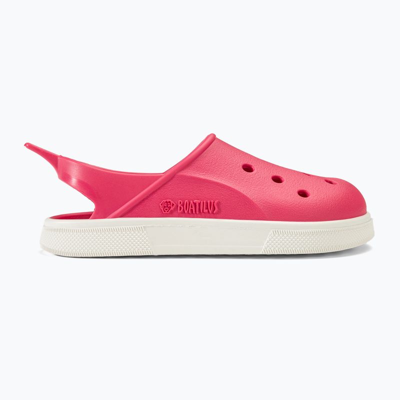 Sandale pentru copii BOATILUS Cloggy fuxia/white 2