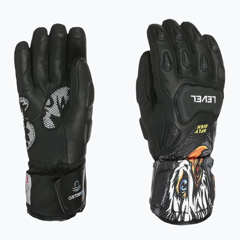 Mănuși de schi pentru copii  Level Sq JR CF pk black 6