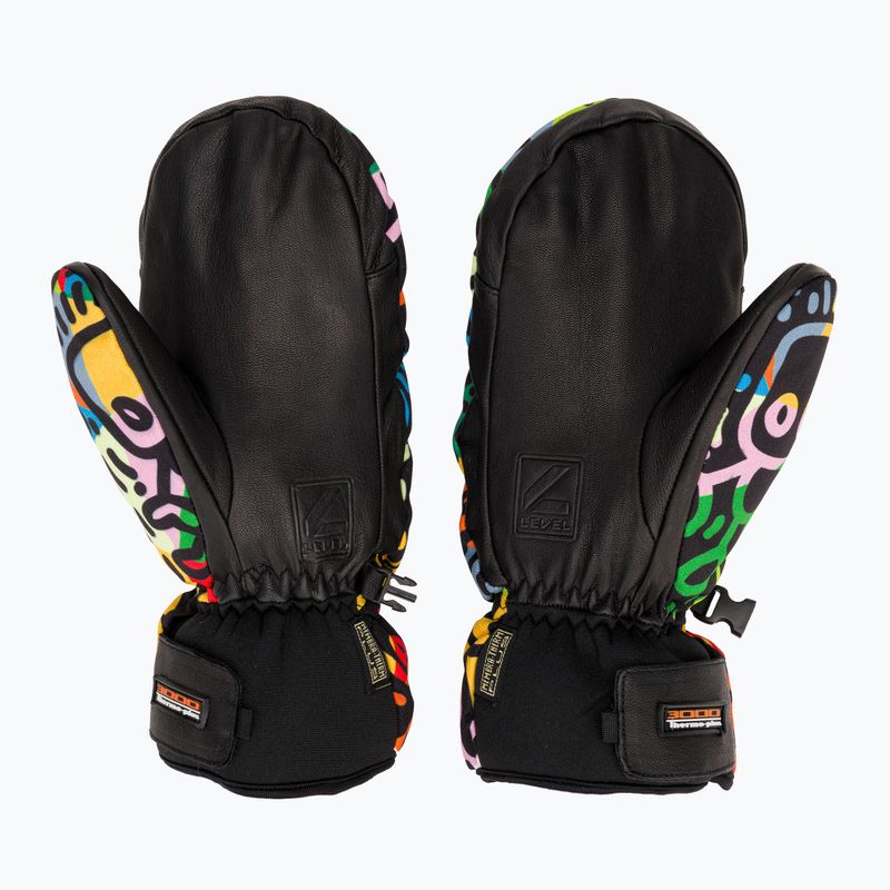 Mănuși de schi pentru copii Level Vertigo Mitt Teen pattern 3
