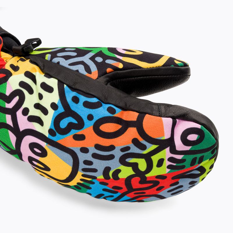 Mănuși de schi pentru copii Level Vertigo Mitt Teen pattern 5