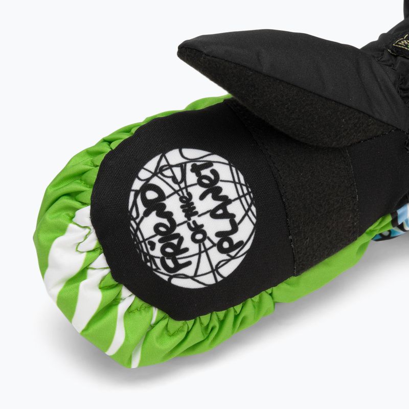 Mănuși de schi pentru copii  Level Animal lime 4