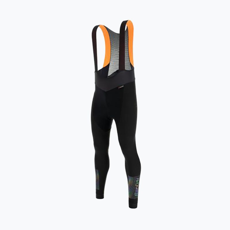 Pantaloni de ciclism Santini Adapt Bib Tights negru 1W1190C3ADAPT pentru bărbați 1W1190C3ADAPT 8