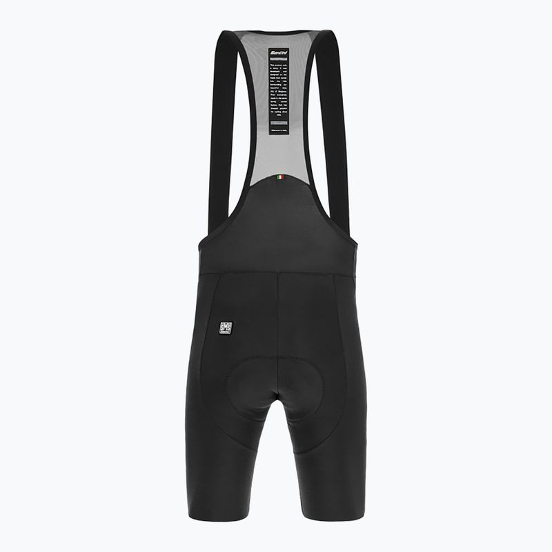Santini Tono Dinamo pantaloni scurți de ciclism pentru bărbați negru 1S1177C3TONODINANES 2