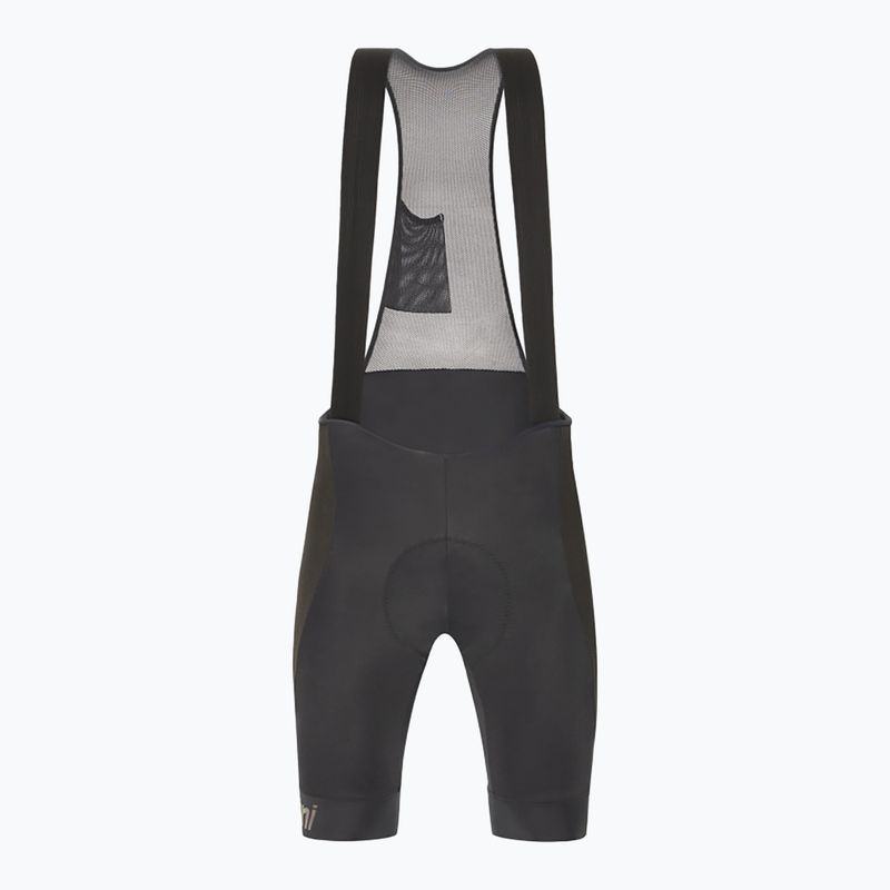 Santini Impact Pro pantaloni scurți de ciclism pentru bărbați negru 1S1178C3IMPACPRONES