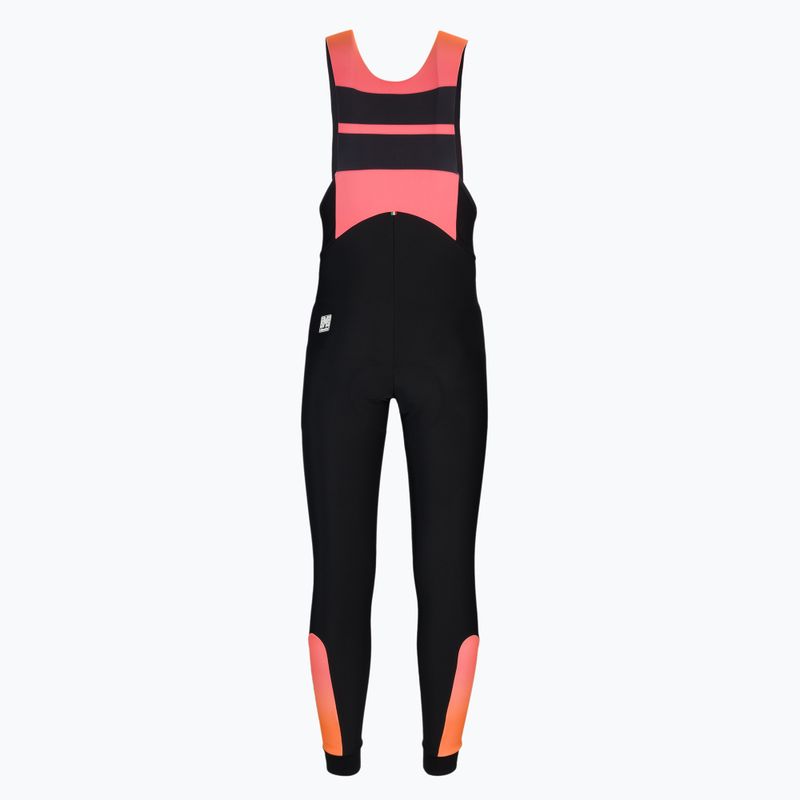 Pantaloni de ciclism pentru bărbați Santini Command Super Warm, negru, 2W1180NATCOMMNE 2