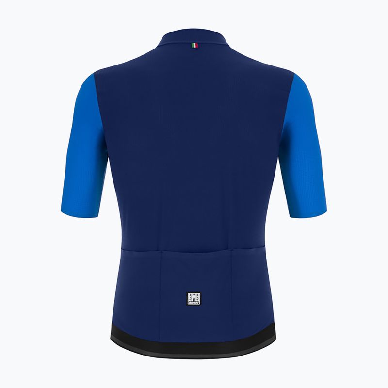 Santini Redux Vigor tricou de ciclism pentru bărbați albastru 2S94775REDUXVIGORYS 2