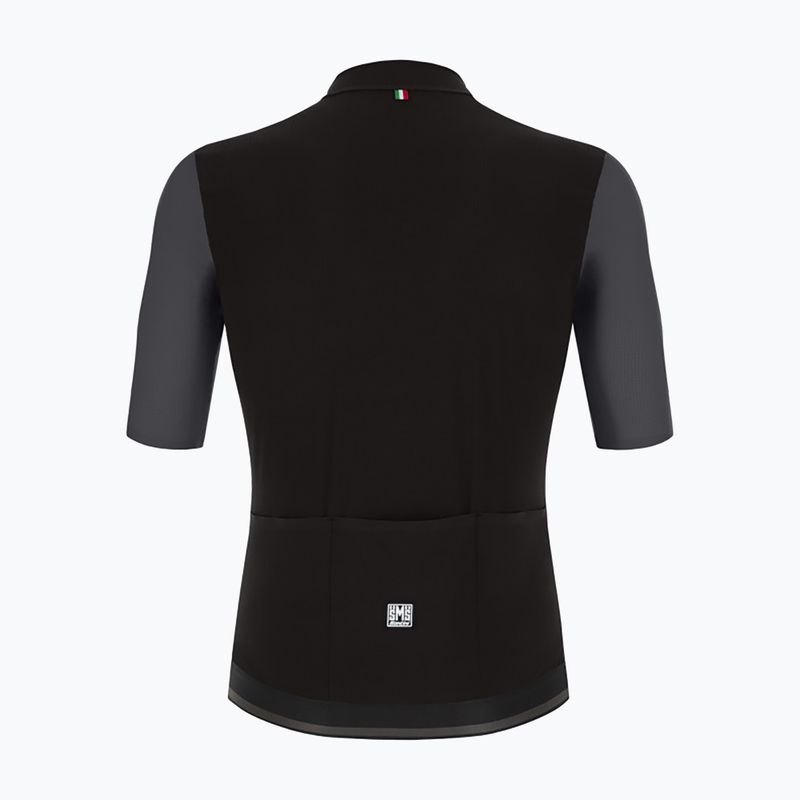 Santini Redux Vigor tricou de ciclism pentru bărbați negru 2S94775REDUXVIGONES 7