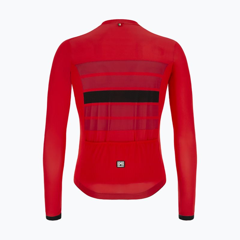 Santini Ecosleek Bengal tricou de ciclism pentru bărbați roșu 2S21505075ESLKBENGRSS 5
