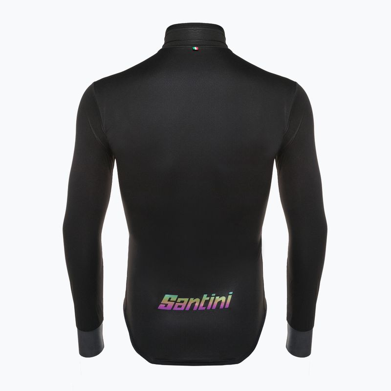 Santini Guard Nimbus jachetă de ciclism pentru bărbați negru 2W52275GUARDNIMBNES 2