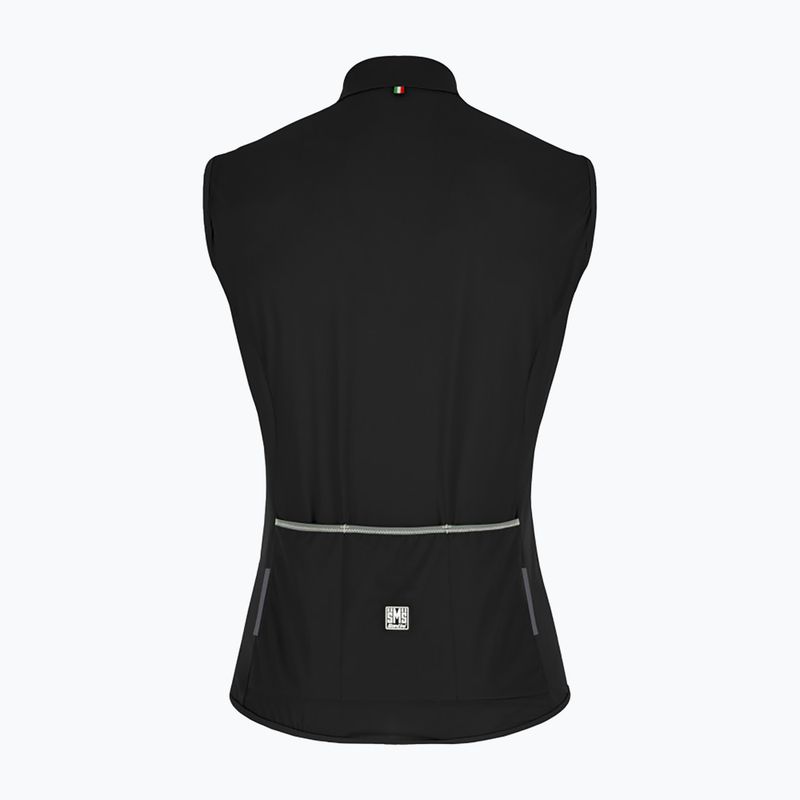 Jilet de ciclism pentru femei Santini Nebula Puro negru 2W542L75NEBULPURONES 2