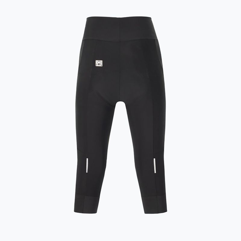 Pantaloni scurți de ciclism pentru femei Santini Alba 3/4 negru 2S134GILALBANES 2