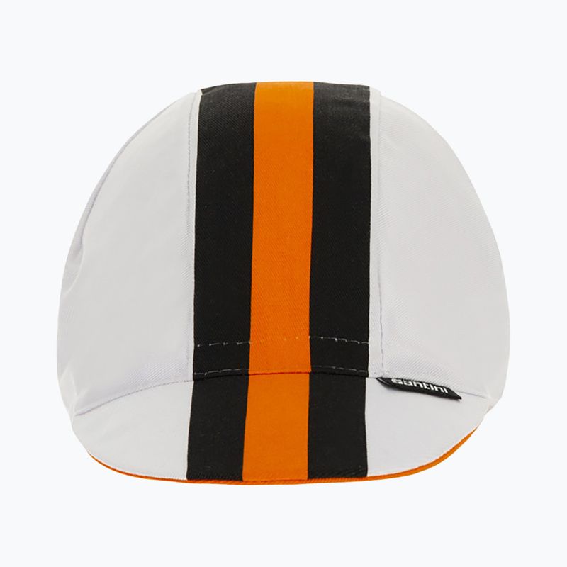 Santini Bengal șapcă de ciclism alb 2S460COTBENGBIUNI 8