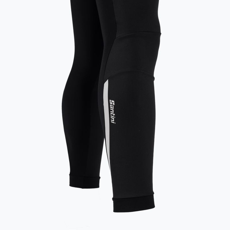 Pantaloni de ciclism pentru bărbați Santini Omnia Bib Tights negri SP1180EMAOMNIA 4