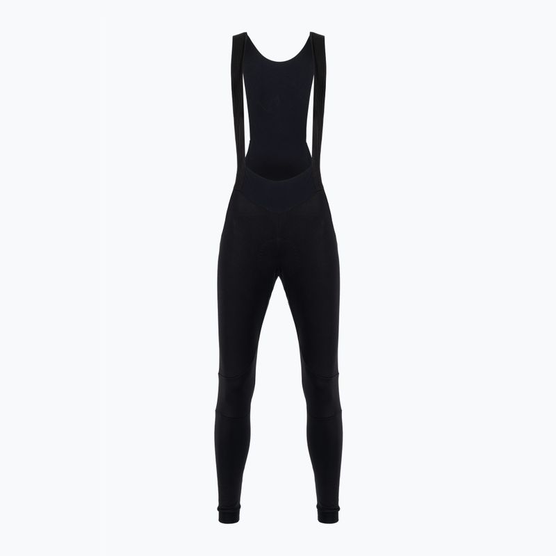 Pantaloni de ciclism pentru femei Santini Guarn Nimbus Bib Tights negri 3W1182GILGUARDNIMB